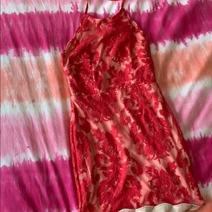 Xenia Red Dress- Bodycon